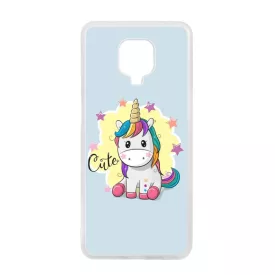 unicorn unikornis fantasy csajos Xiaomi Redmi Note 9 Pro átlátszó tok