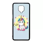 unicorn unikornis fantasy csajos Xiaomi Redmi Note 9 Pro átlátszó tok