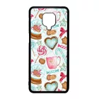 téli karácsonyi csajos mintás Xiaomi Redmi Note 9 Pro átlátszó tok