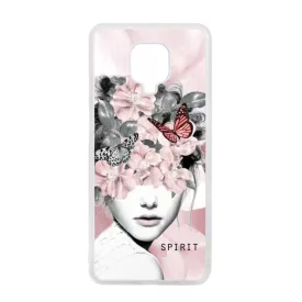 Spirit woman art tavaszi viragos ajándék nőknek valentin napra Xiaomi Redmi Note 9 Pro átlátszó