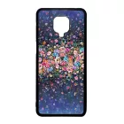 virágos tavaszi art Xiaomi Redmi Note 9 Pro fekete tok