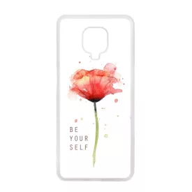 pitypangos be yourself virágos tavaszi Xiaomi Redmi Note 9 Pro átlátszó tok
