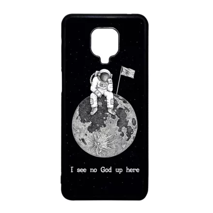 I see no God up here - űrhajós space Xiaomi Redmi Note 9 Pro fekete tok