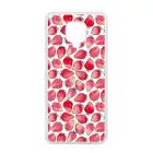 Strawberry BOOM - Eper mintás Xiaomi Redmi Note 9 Pro tok