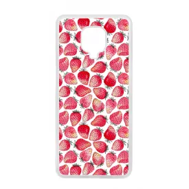 Strawberry BOOM - Eper mintás Xiaomi Redmi Note 9 Pro tok