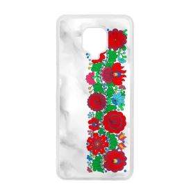 Márványos Matyó magyar mintás hungarian folk Xiaomi Redmi Note 9 Pro átlátszó tok