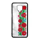 Márványos Matyó magyar mintás hungarian folk Xiaomi Redmi Note 9 Pro átlátszó tok