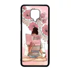 Coffee & Matyó style magyar mintás hungarian folk Xiaomi Redmi Note 9 Pro átlátszó tok