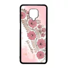 Kérd a neveddel - RoseGold Matyó magyar mintás hungarian folk Xiaomi Redmi Note 9 Pro átlátszó 