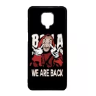 We are back - A Nagy Pénzrablás - la casa de papel Xiaomi Redmi Note 9 Pro fekete tok
