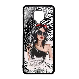Fashion Show Girl Wild Beauty Animal Fashion Csajos Allat mintas Xiaomi Redmi Note 9 Pro tok