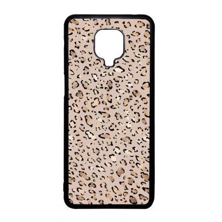 Rose Gold Leopard Wild Beauty Animal Fashion Csajos Allat mintas Xiaomi Redmi Note 9 Pro tok