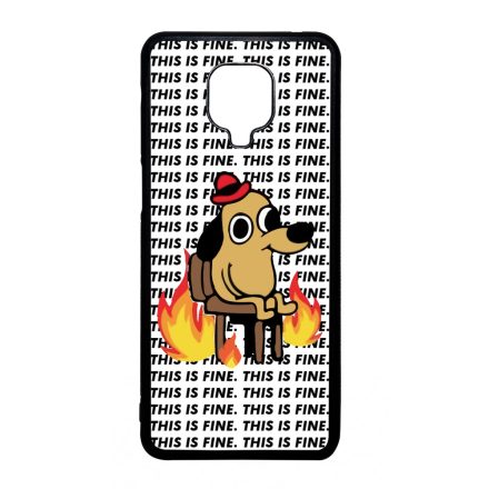 This is fine DOG kutyas meme Xiaomi Redmi Note 9 Pro tok