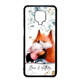 Kerd a neveddel - Nyuszi es Roka - osz Xiaomi Redmi Note 9 Pro tok