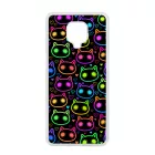 Halloween Macskak - Colored Xiaomi Redmi Note 9 Pro tok