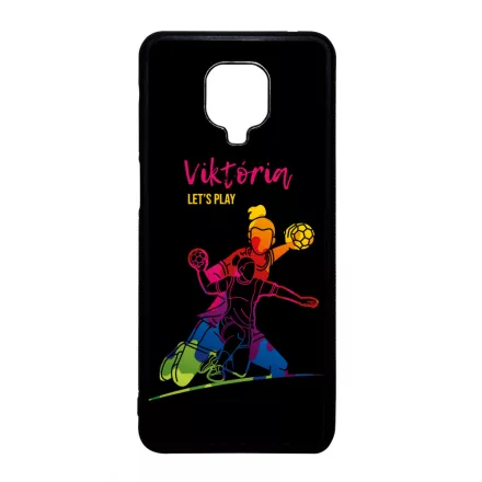 Kerd a Neveddel FOR HER kezilabda mintas Xiaomi Redmi Note 9 Pro tok