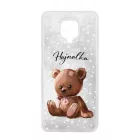Cuki maci - Téli mintás Xiaomi Redmi Note 9 Pro tok
