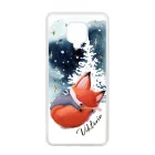 Tündéri róka - Téli mintás Xiaomi Redmi Note 9 Pro tok