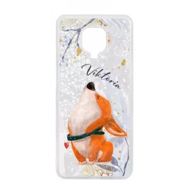 Cuki corgi kutyus - Téli mintás Xiaomi Redmi Note 9 Pro tok