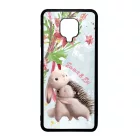 Nyuszi és Süni - Téli mintás Xiaomi Redmi Note 9 Pro tok
