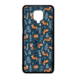 Cuki kis róka mintás Xiaomi Redmi Note 9 Pro tok