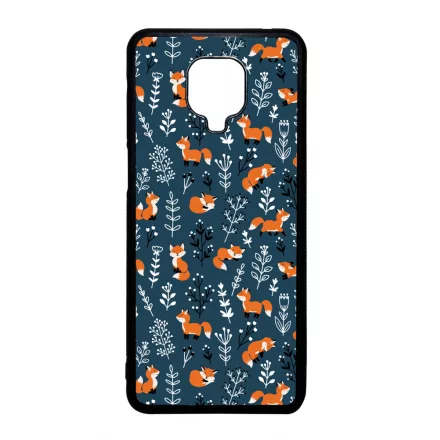 Cuki kis róka mintás Xiaomi Redmi Note 9 Pro tok