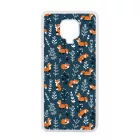 Cuki kis róka mintás Xiaomi Redmi Note 9 Pro tok