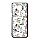 Tündéri rajzolt kutya mintás Xiaomi Redmi Note 9 Pro tok