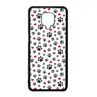 Szívecskés kutya mancs mintás Xiaomi Redmi Note 9 Pro tok