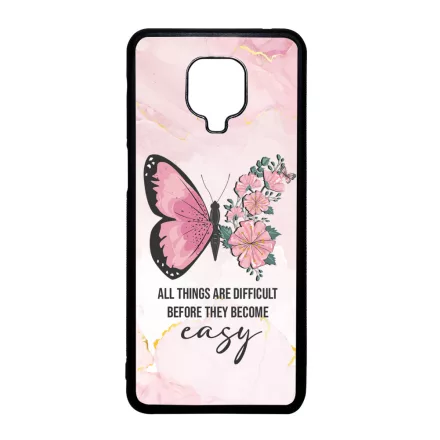 Pillango viragos motivacios Xiaomi Redmi Note 9 Pro tok