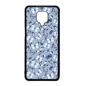 Szepseges kek pillangok Xiaomi Redmi Note 9 Pro tok