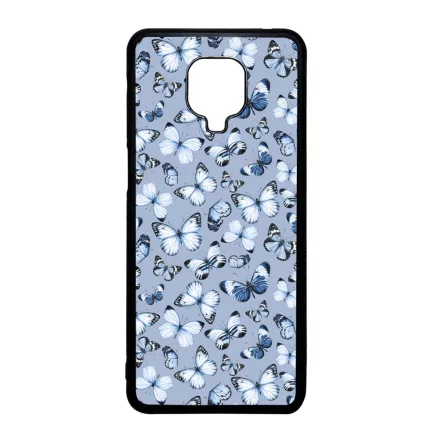 Szepseges kek pillangok Xiaomi Redmi Note 9 Pro tok