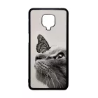Cica és Pillangó - macskás Xiaomi Redmi Note 9s tok
