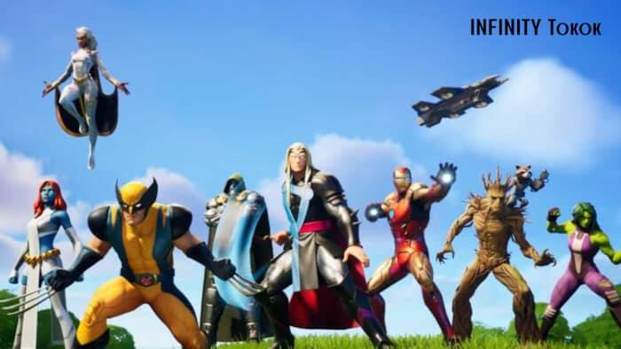 Marvel avatárok a Fortnite-ban